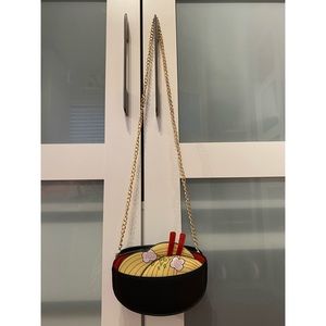 Forever 21 Ramen crossbody bag w/detachable chain